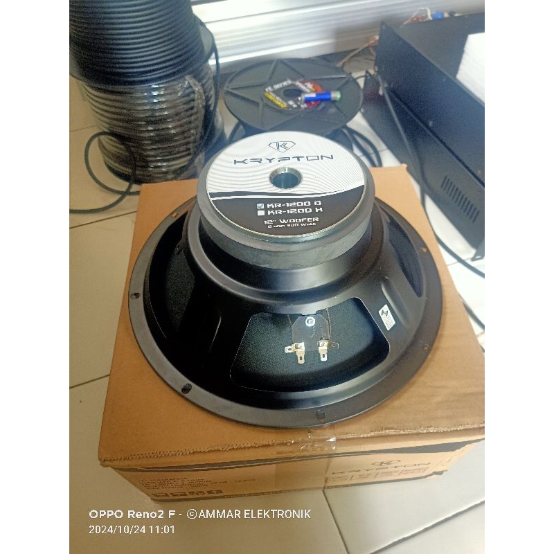speaker krypton 12 inch KR1200D wofer