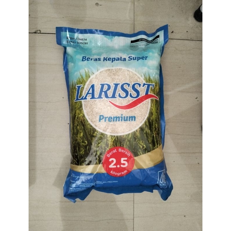 

beras premium larisst 2,5kg