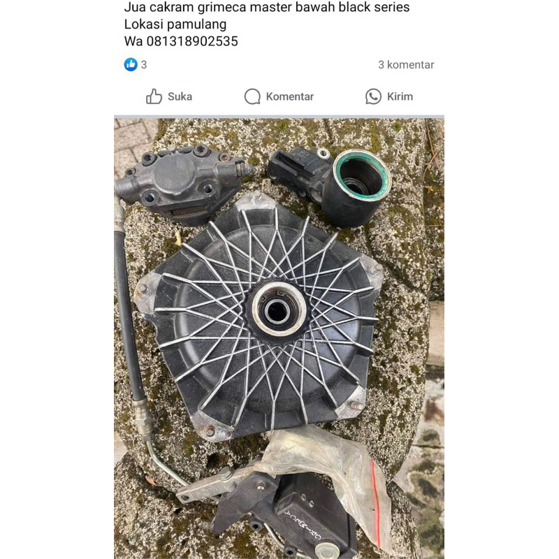 cakram grimeca vespa