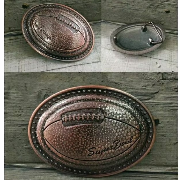 Kepala ikat pinggang kulit