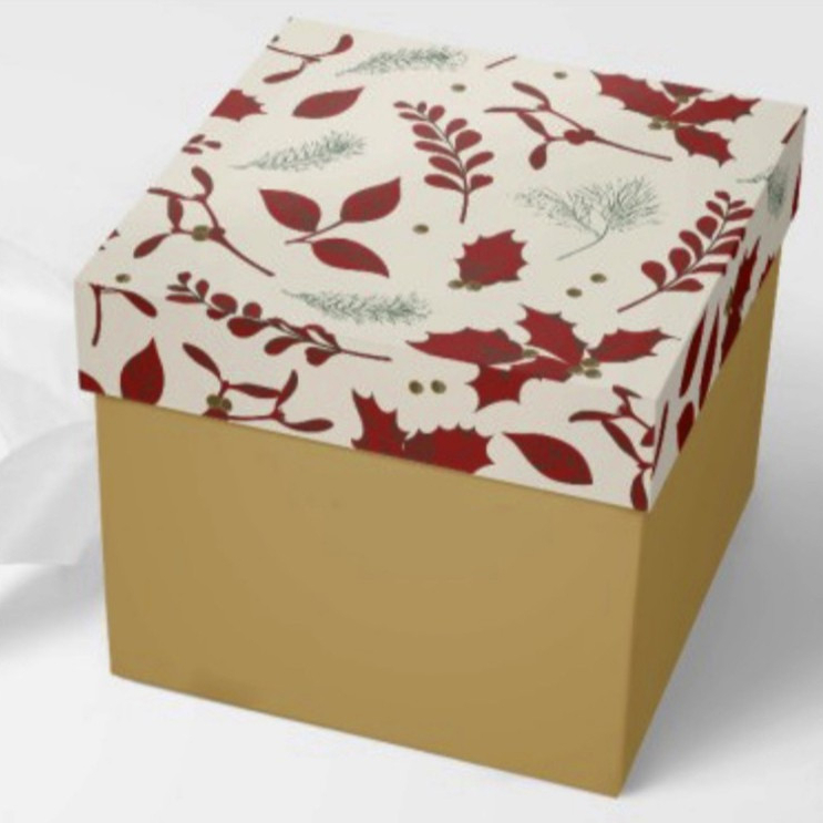 

Dus Kue Ulang Tahun Motif Daun Merah Kotak Cake Tart 22x22x16 Cm Box Hampers Hadiah Packaging
