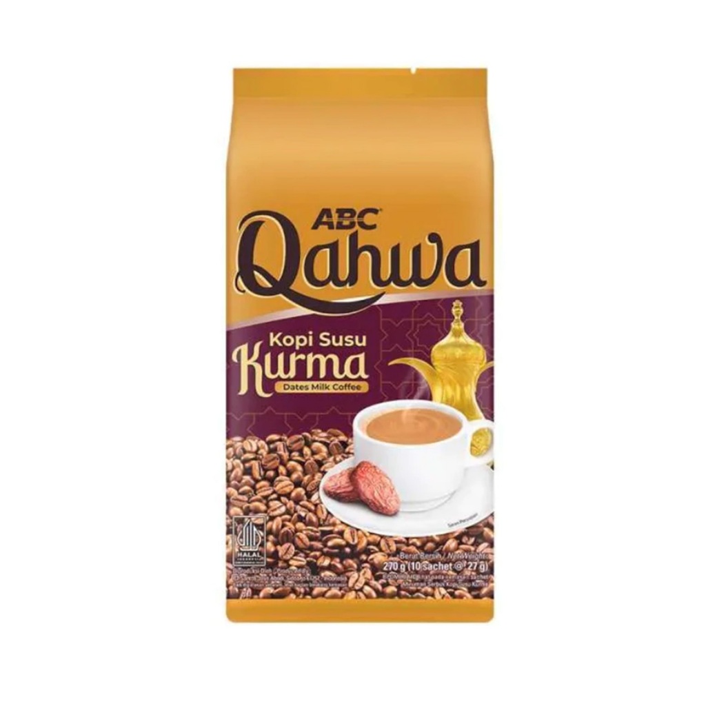 

ABC Qahwa Kopi Susu Kurma (5 x 27 gr)