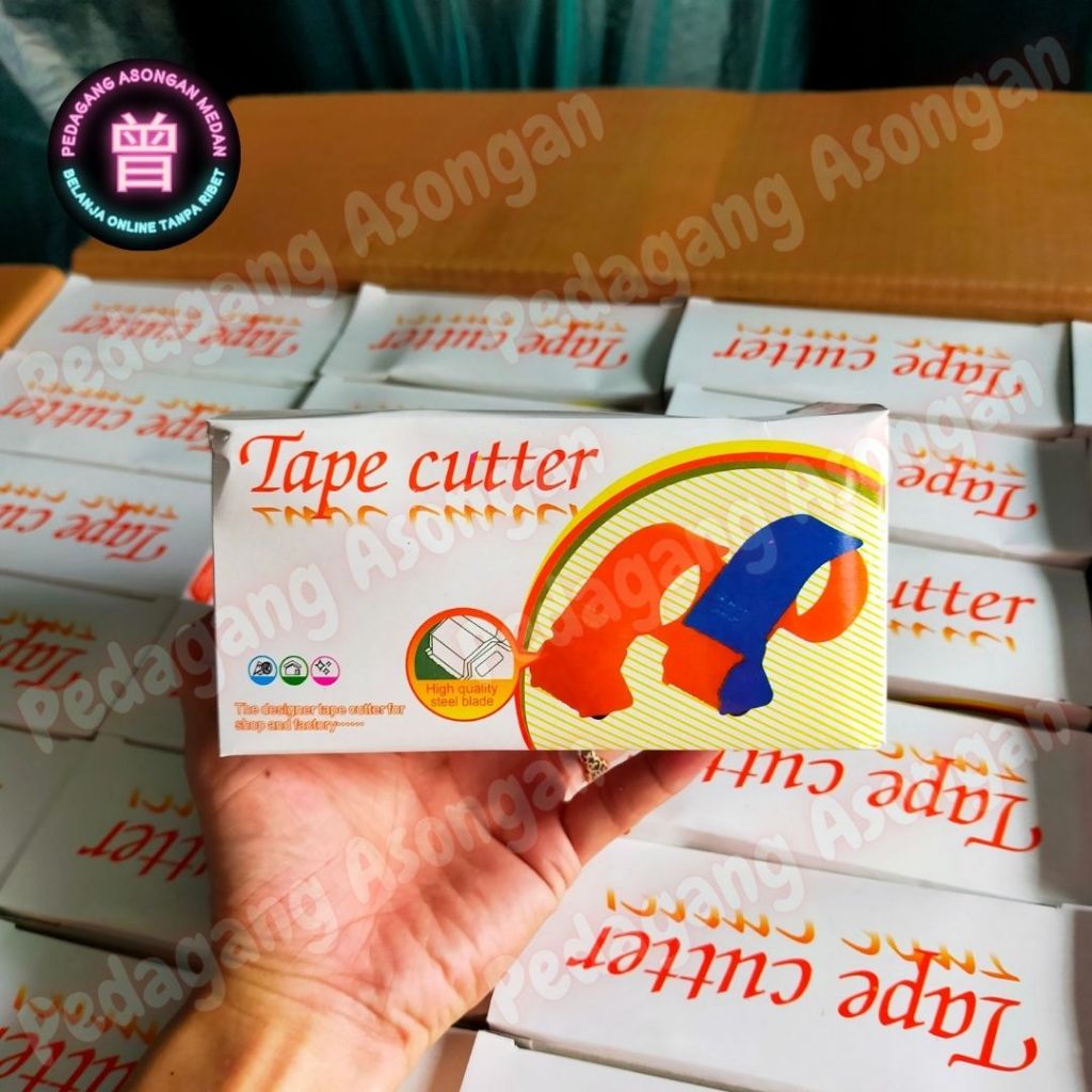 Tape Dispenser Lakban Cutter 2" Lakban JUMBO