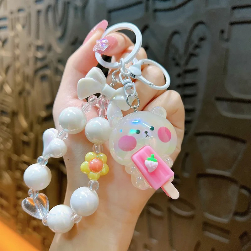 Bahan Ring Ganci 6* 4cm LOBSTER Mix Warna Ring Ganci Gantungan Kunci Besar Kokot