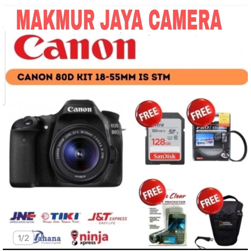 CANON EOS 80D BODY ONLY