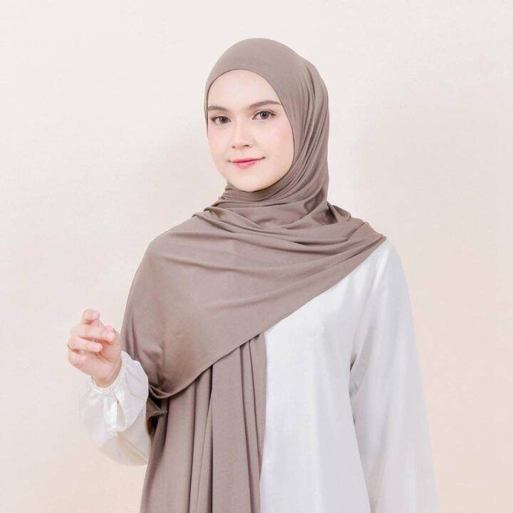 ARSHAKA || Pashmina Oval Instan Jersey | Pashmina Oval Jersey Premium | Hijab Pashmina Oval