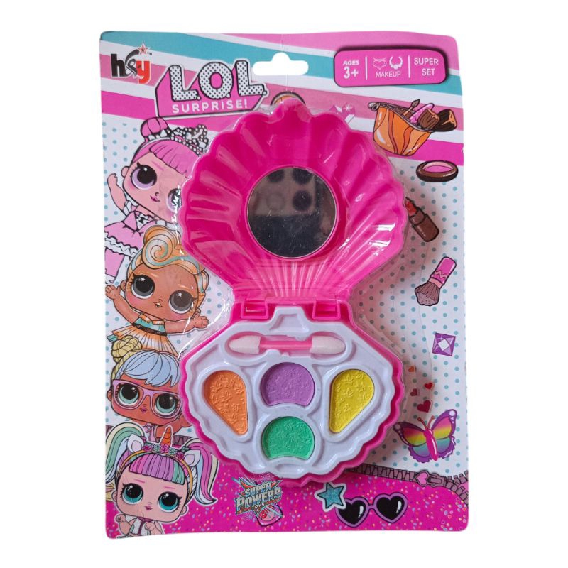 MAINAN ANAK MAKE UP SET COSMETIC / MAKE UP KERANG MAINAN ANAK PEREMPUAN / MAINAN ANAK  SET MAKE UP