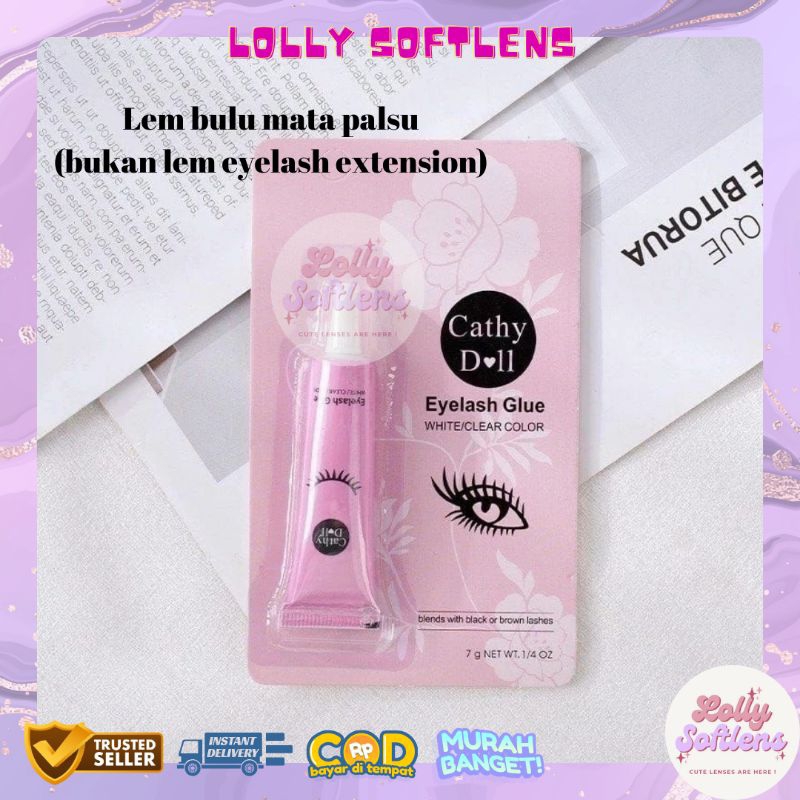 

Lem Bulu Mata Palsu (BUKAN UNTUK EYELASH EXTENSION)