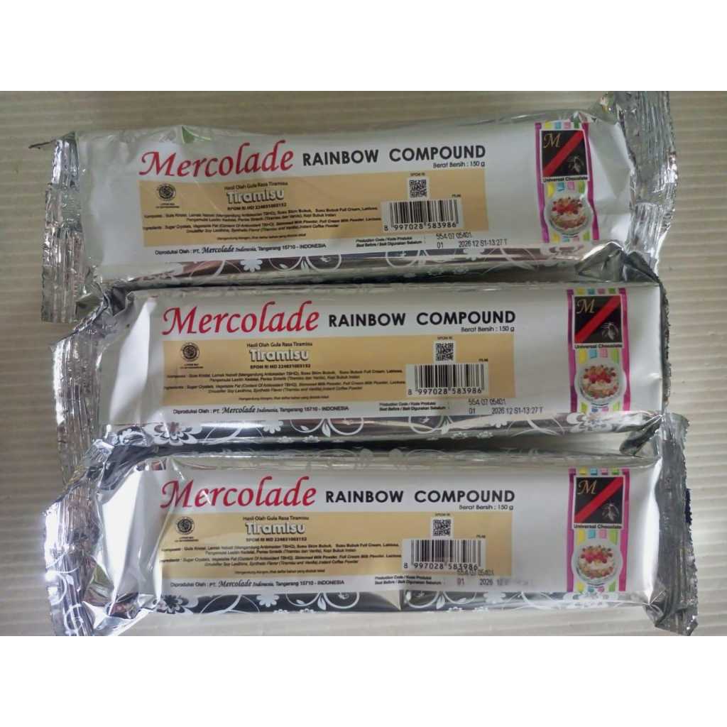 

Coklat Compound Mercolade Tiramisu 150gr (2201)