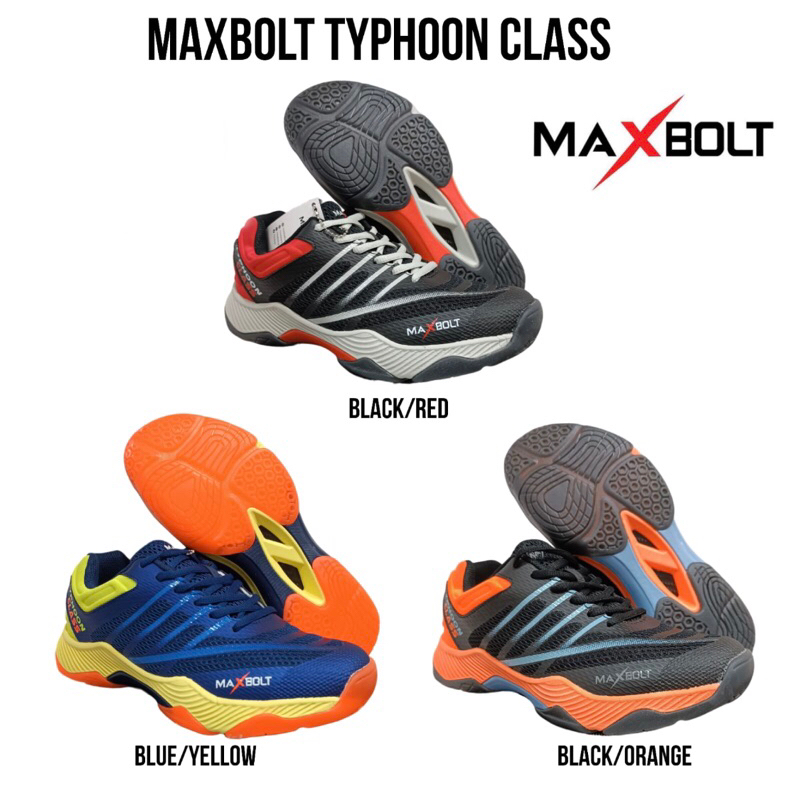 Sepatu Badminton Maxbolt Typhoon Class Original