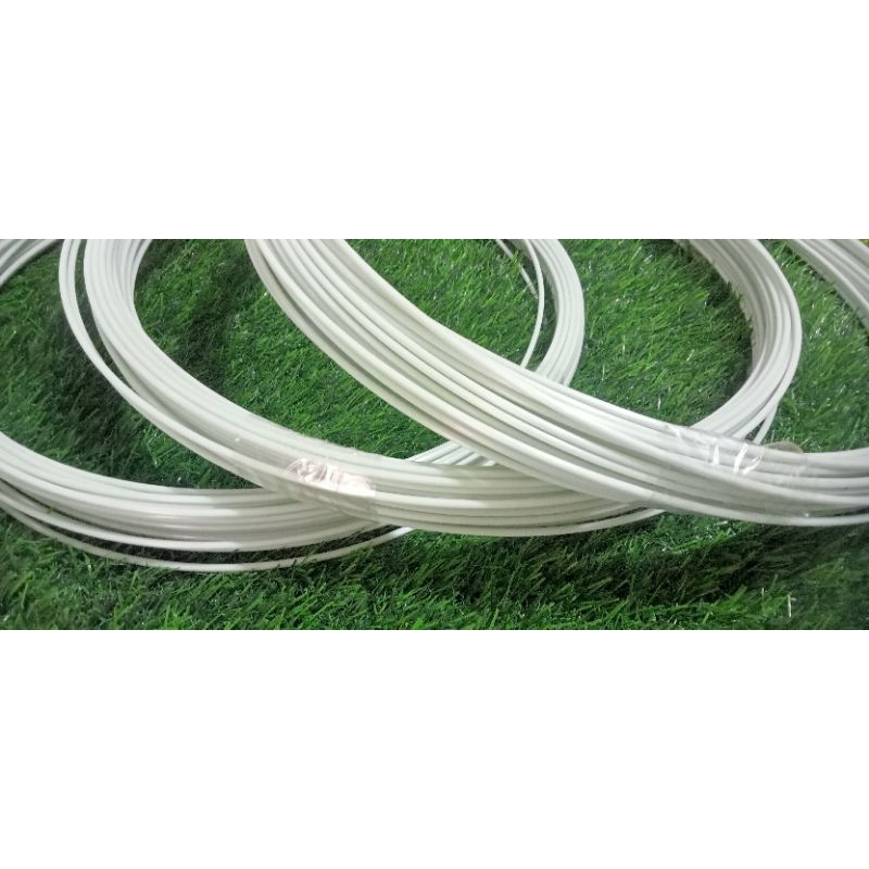 jeruji fiber putih susu ukuran 3mm 500gr buat sangkar dan layang, layang