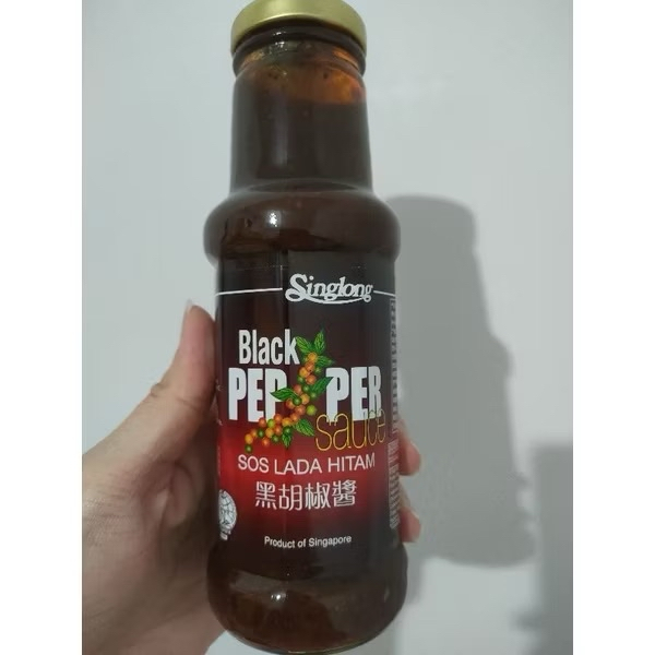 

BLACKPEPER SAUCE 300ML/ SOS LADA HITAM / SINGLONG BLACK PEPER