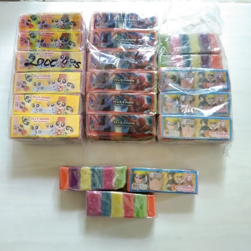 Lilin plastisin lilin mainan