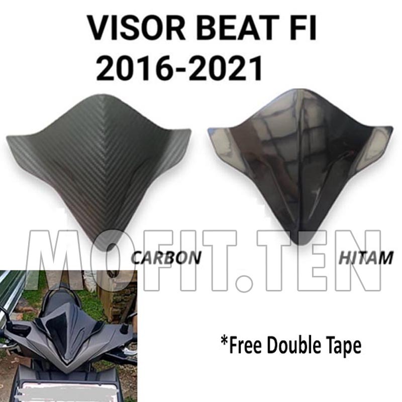 VISOR BEAT F1 ESP DELUXE WINDSHIELD MOTOR HONDA ALL BEAT 2016-2021
