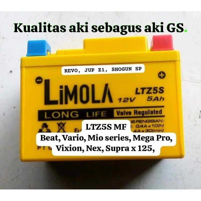 AKI  KERING LIMOLA GTZ5S MF 5Ah