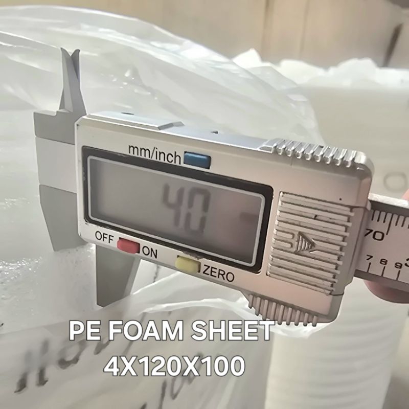 

PE FOAM SHEET 4MM / 04 PACKING KEMASAN METER / ROL|