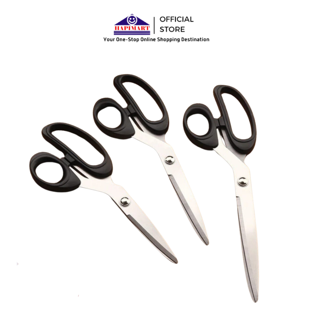 

gunting kain serbaguna DL SCISSORS 255mm bahan stainless steel tajam/gunting serbaguna