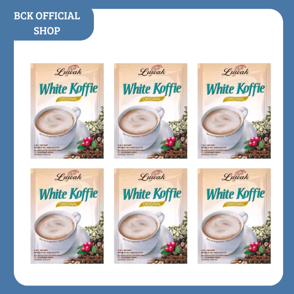 

Luwak White Cofee Kopi Original 10*20gr (RENTENG)