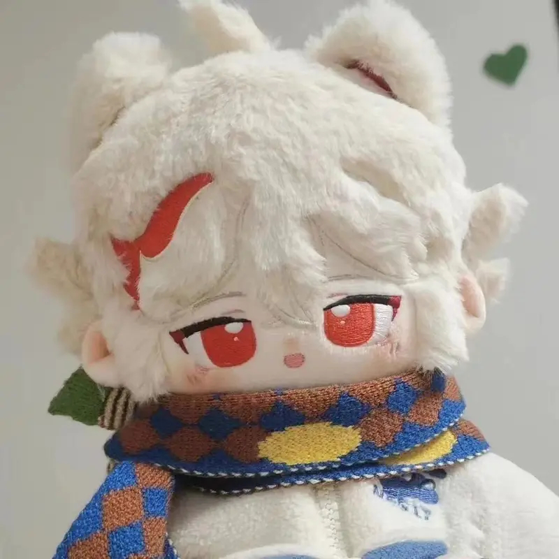 Kaedehara Kazuha 20cm Cotton Dress Up Doll Genshin Impact Cartoon Dressing-up Plush Puppet Girls' Ch