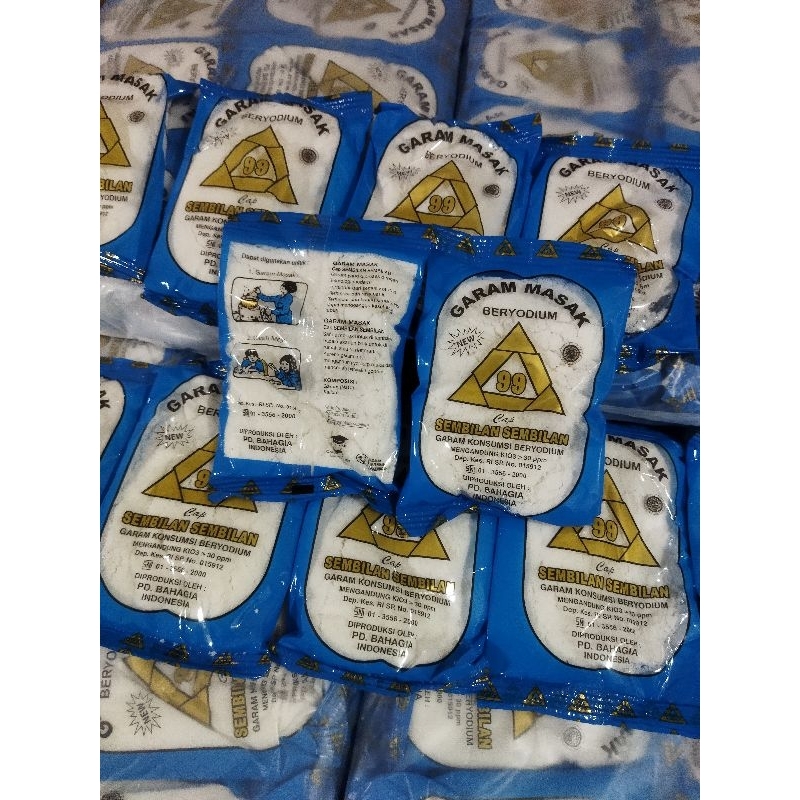 

garam masak halus beryodium - garam dapur 10 pack
