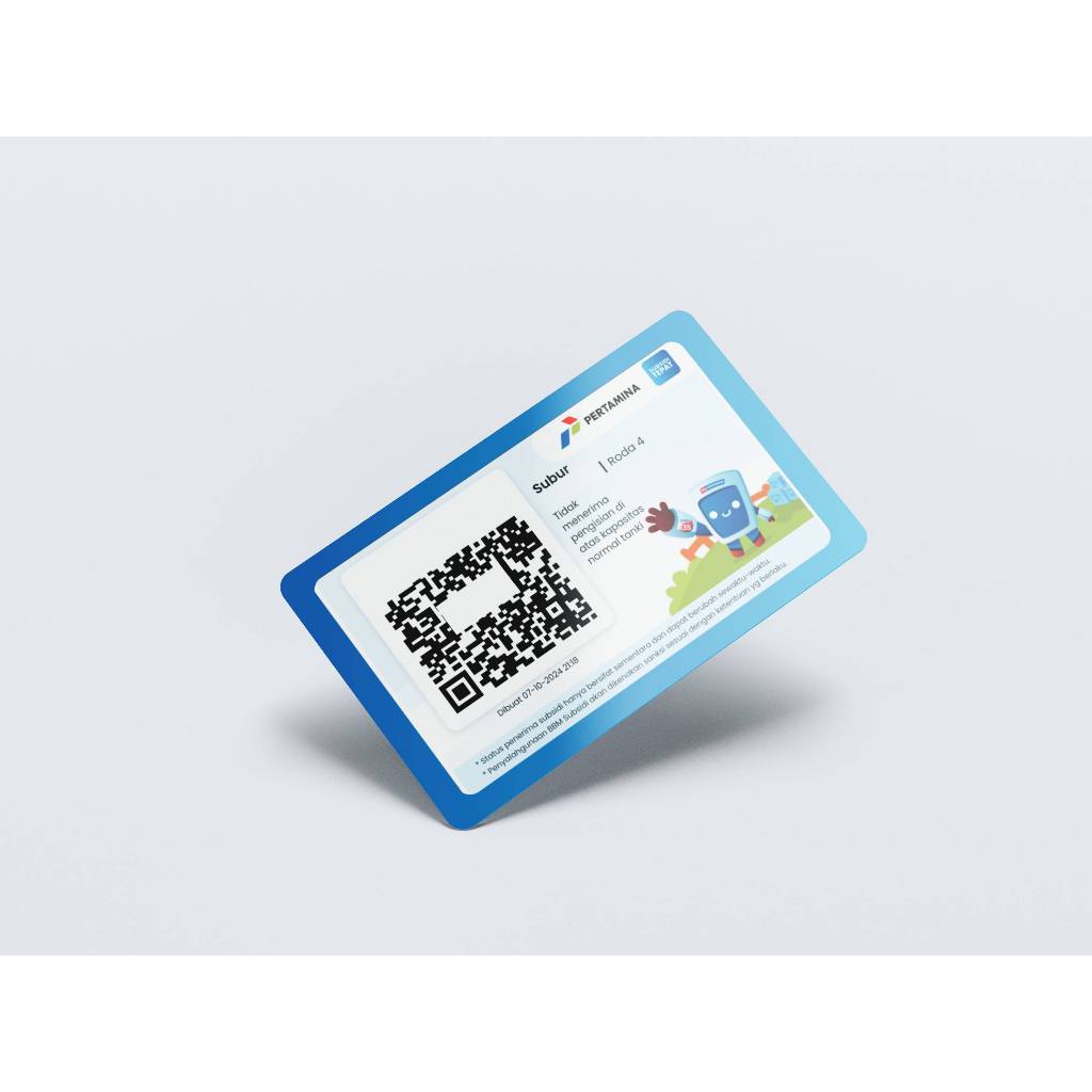 

Cetak kartu MY PERTAMINA