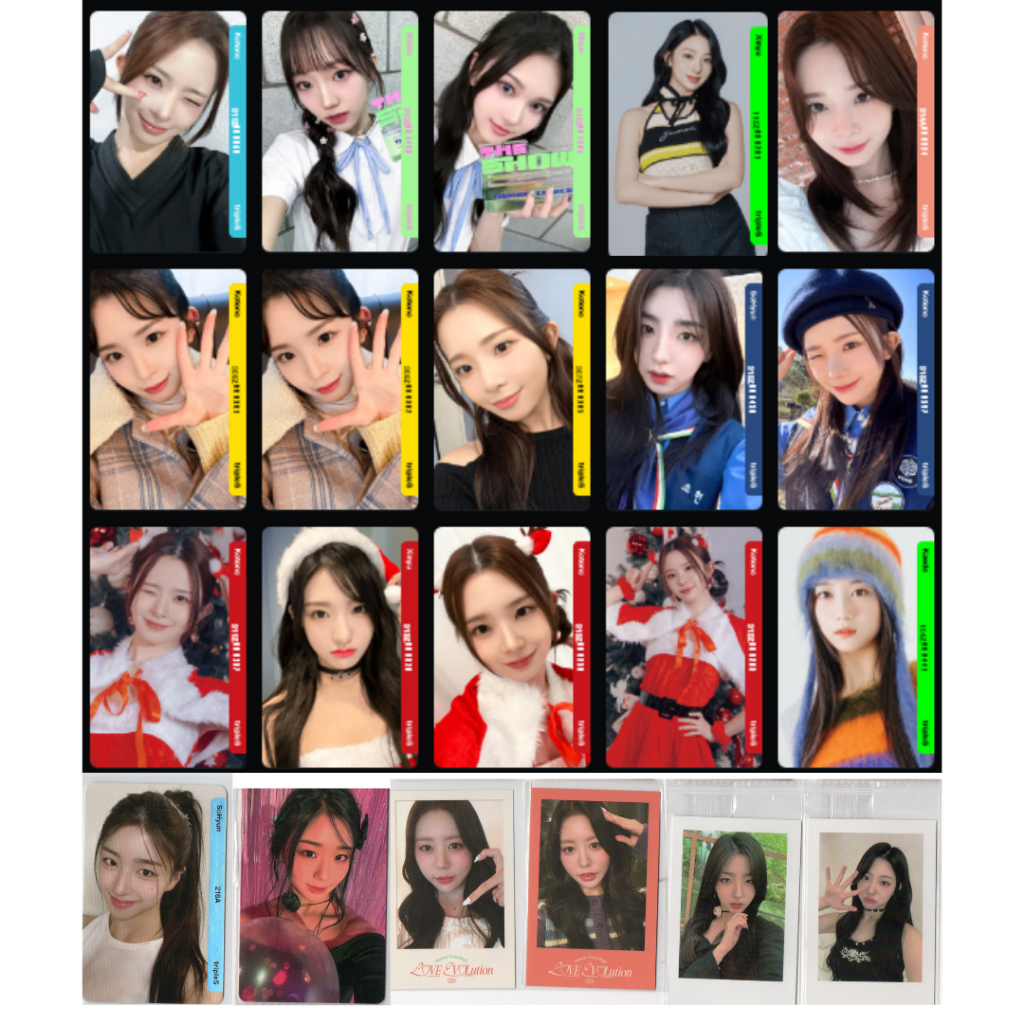 tripleS objekt digital physical polaroid photocard