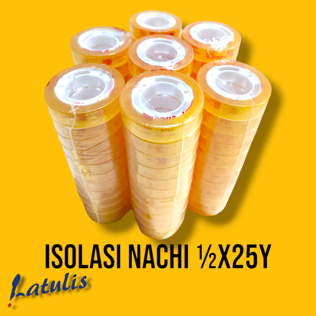 

Isolasi Kado Nachi 12mm x 25 yard