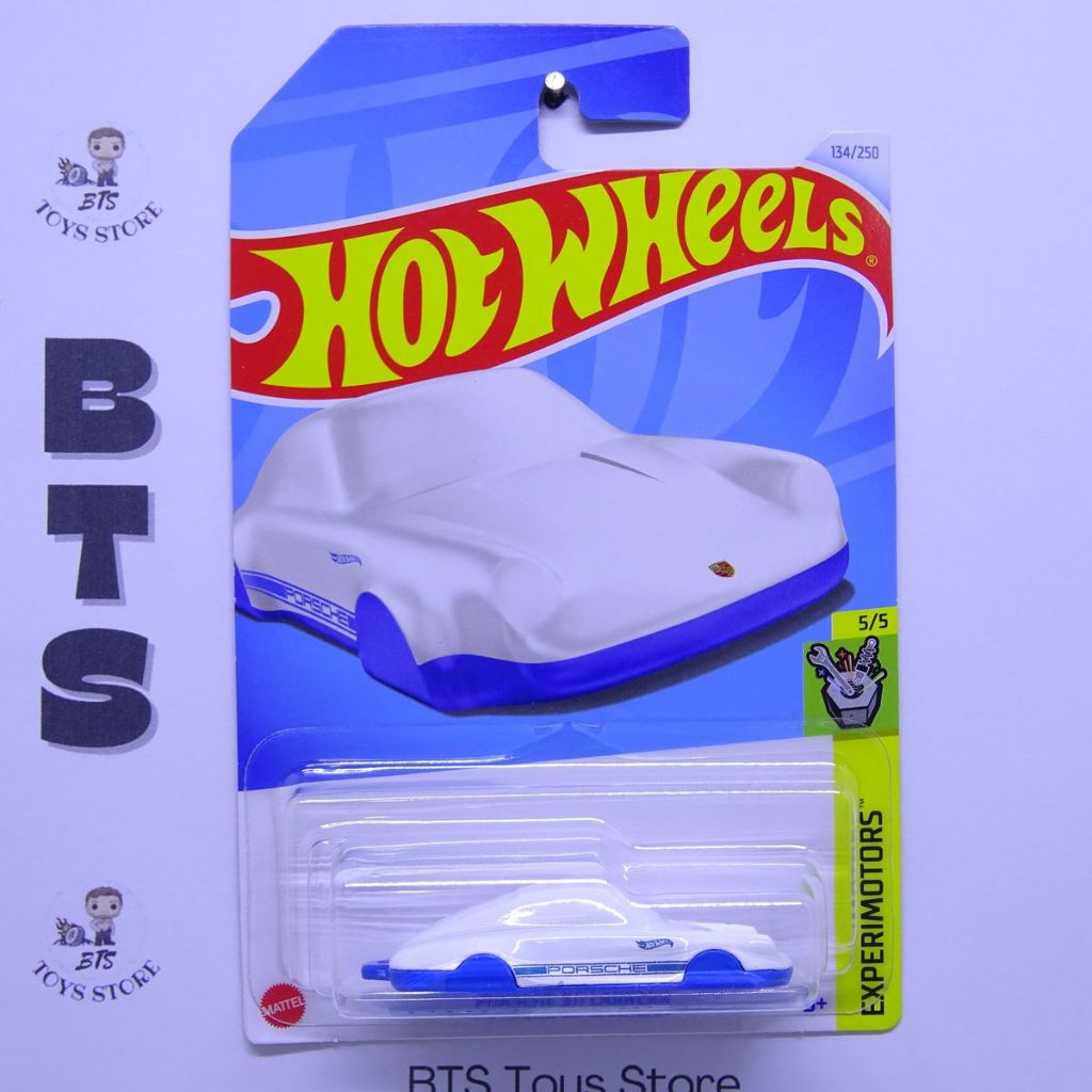 Hot Wheels Porsche 911 Carrera Putih - Gantungan Kunci