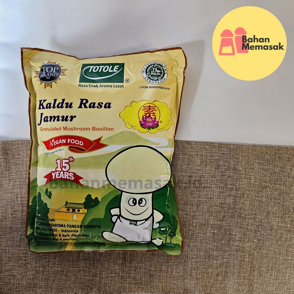 

Totole Kaldu Jamur 1 Kg Halal/ Perisa Jamur Vegan Food