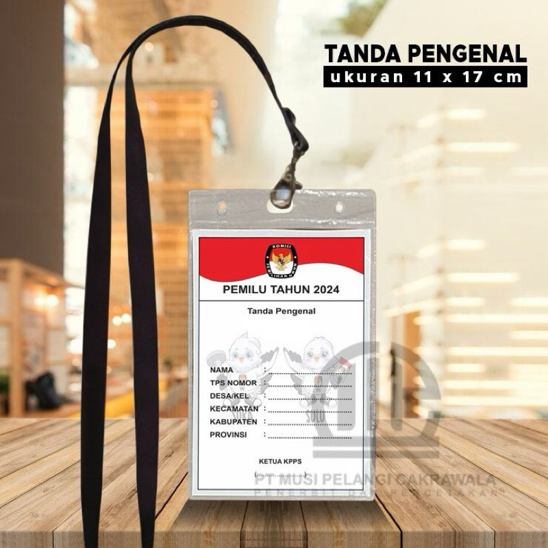 

ID Card Panitia PEMILU 1 Set / Plastik Tanda Pengenal Pemilu
