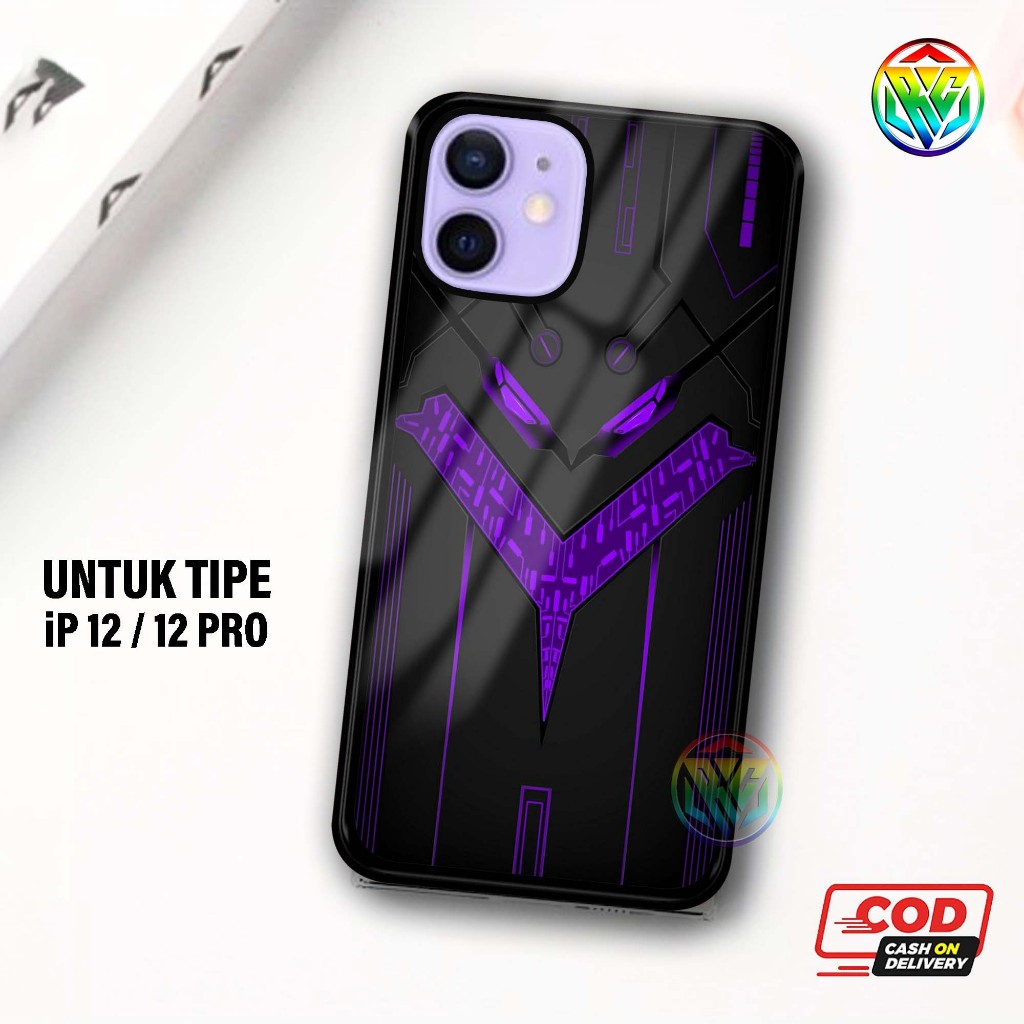Real Case iPHONE 12/12 PRO Terbaru Case kilau - New Case Glossy casing Hp IPHONE 12/12 PRO [Motif RO