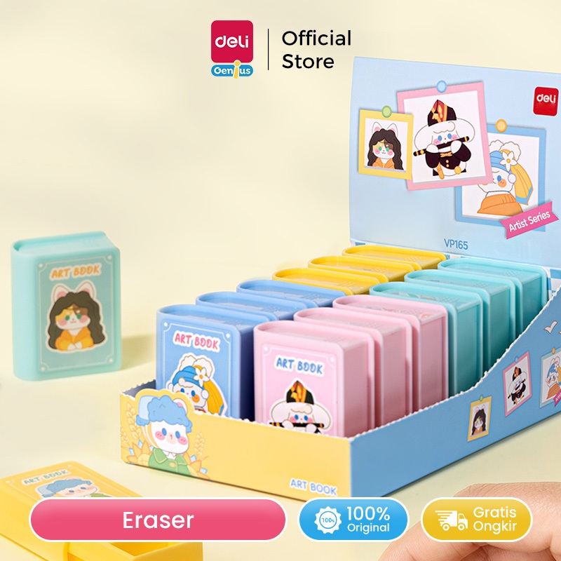 

Deli Genius Penghapus / Eraser PVC / Penghapus Lucu VP165