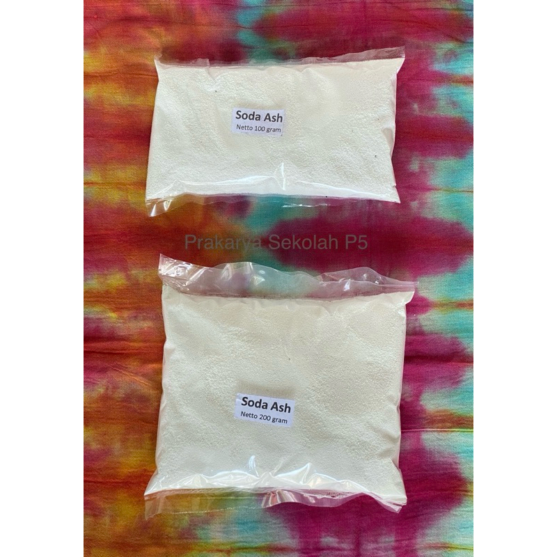 SODA ASH/SODA ABU Pembersih finishing batik/Penguat warna Remasol