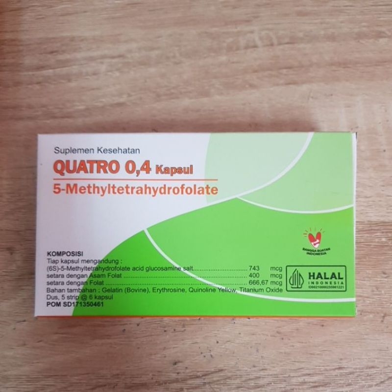 QUATRO 0,4 MG BOX 30 KAPSUL