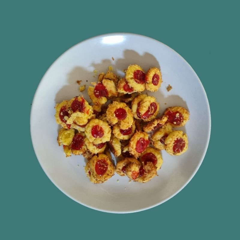 

Strawberry Thumbprint Cookies 500gr