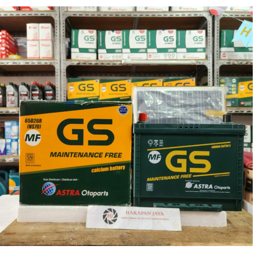AKI MOBIL GS ASTRA MF 65D26R / NS70 (65AH) (KERING)