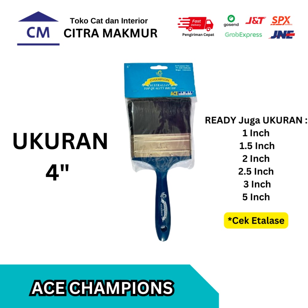 

KODE E9K Kuas Ace Champion 4