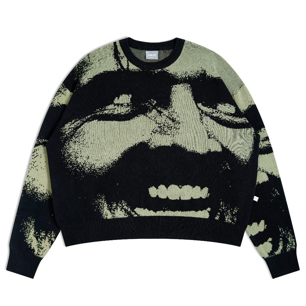 Familias - Knit Crewneck - Wood