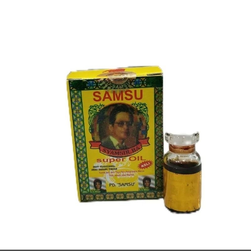 SAMSU OIL DAN CREAM SUPER original, minyak oles tahan lama
