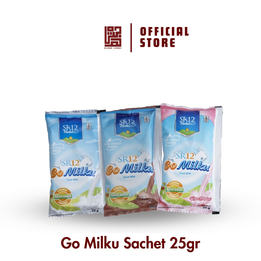 

Hijrah Cerdas - SR12 Go Milku Sachet 25 Gr