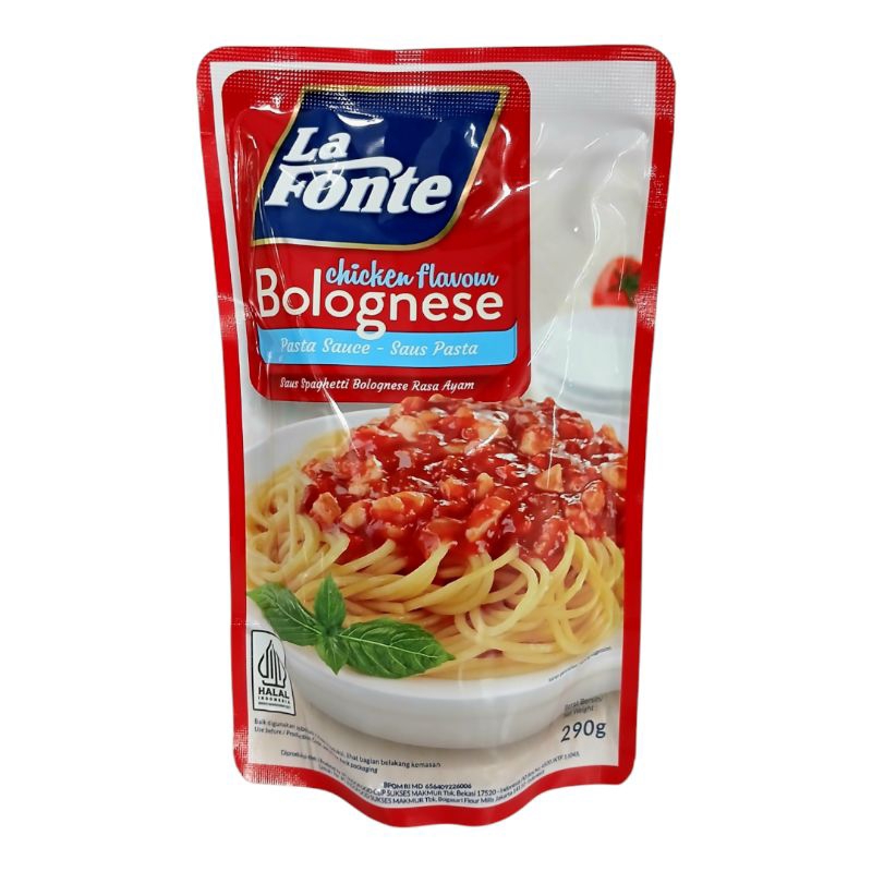 

La fonte saus spaghetti bolognese rasa ayam/sapi