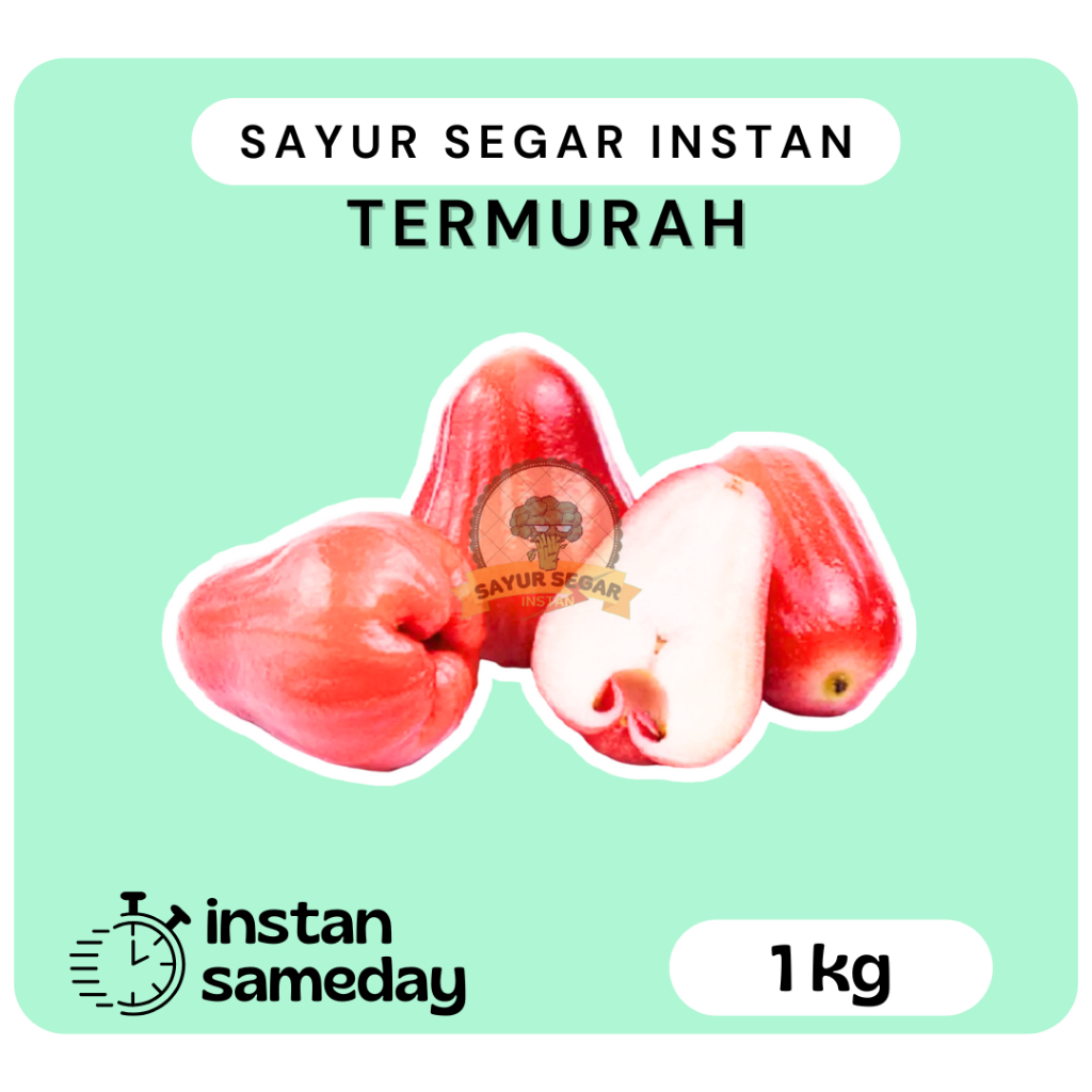 

Jambu Air Merah Manis Cicalo 1kg