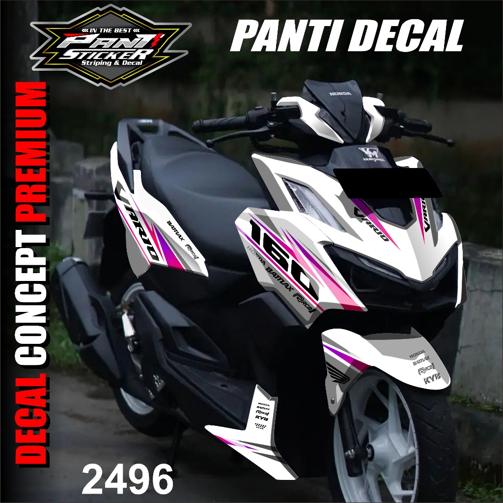 Decal Sticker VARIO NEW 160 Fullbody - Stiker SKOTLET ALL NEW VARIO 160 Variasi Motor Terbaru
