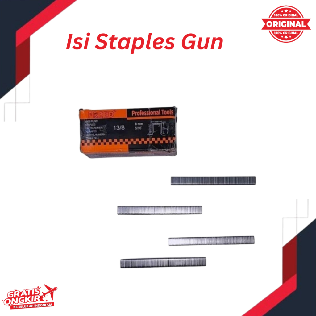 

ISI STAPLES GUN FREED ISI STAPLES TEMBAK KUALITAS TERBAIK ORIGINAL FREED