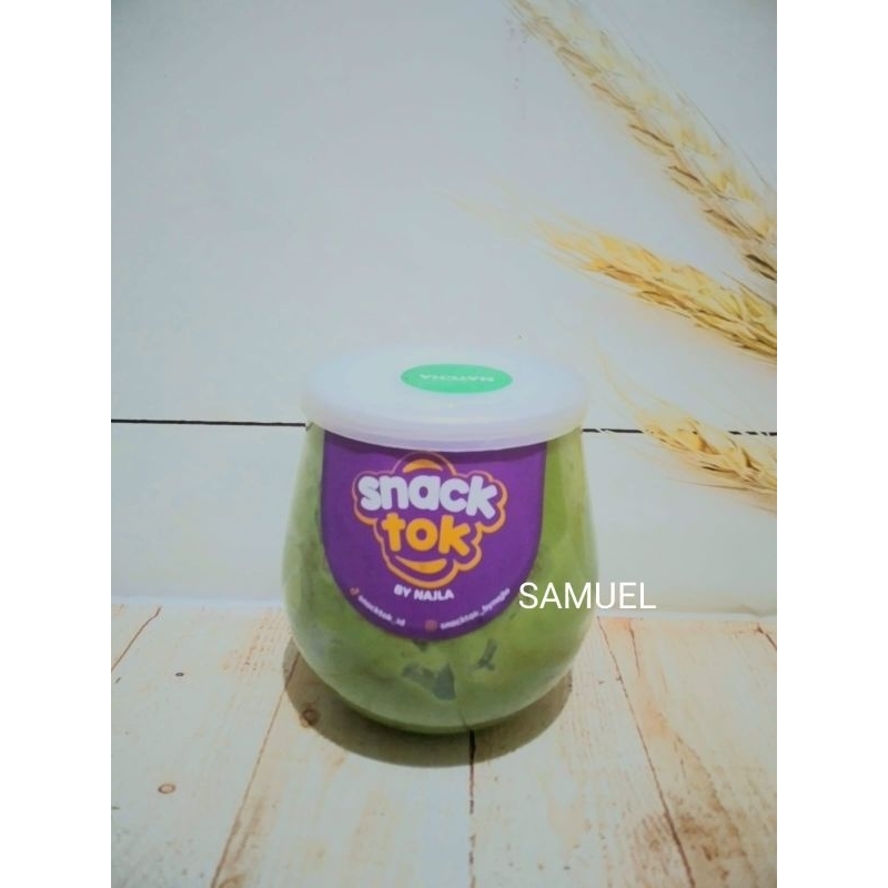 

snack tok matcha bittersweet by najla