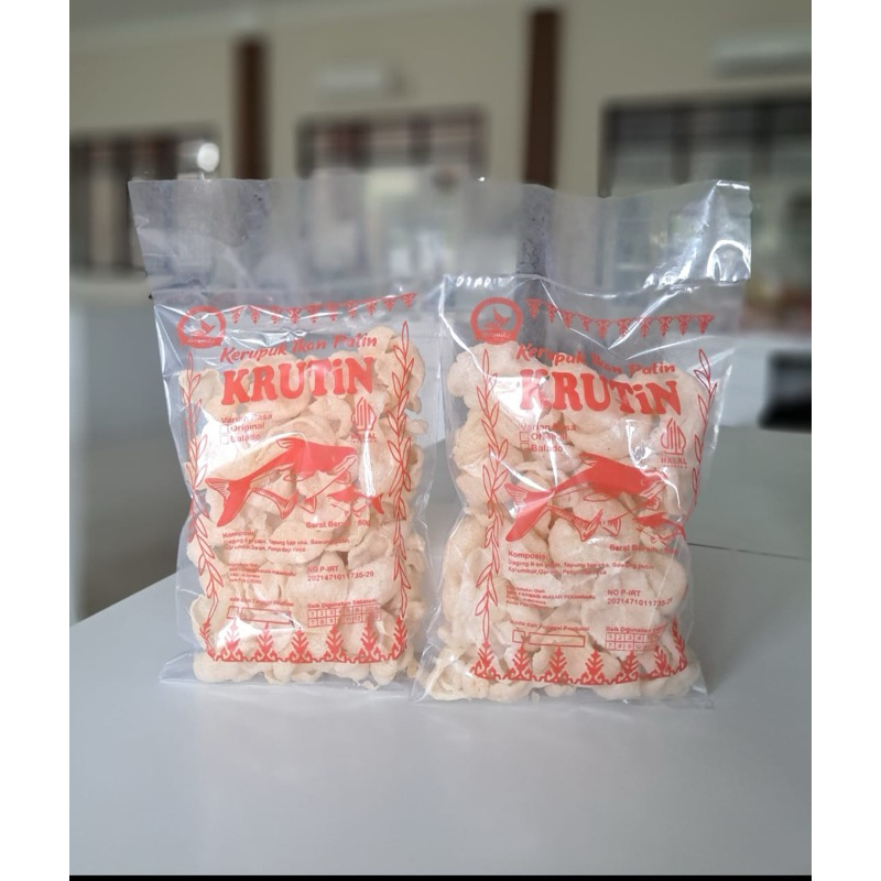 

Krutin Original (Kerupuk Ikan Patin)