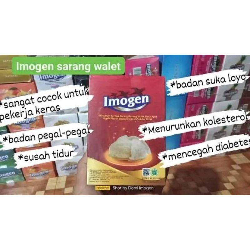 

Sarang walet Imogen sachet