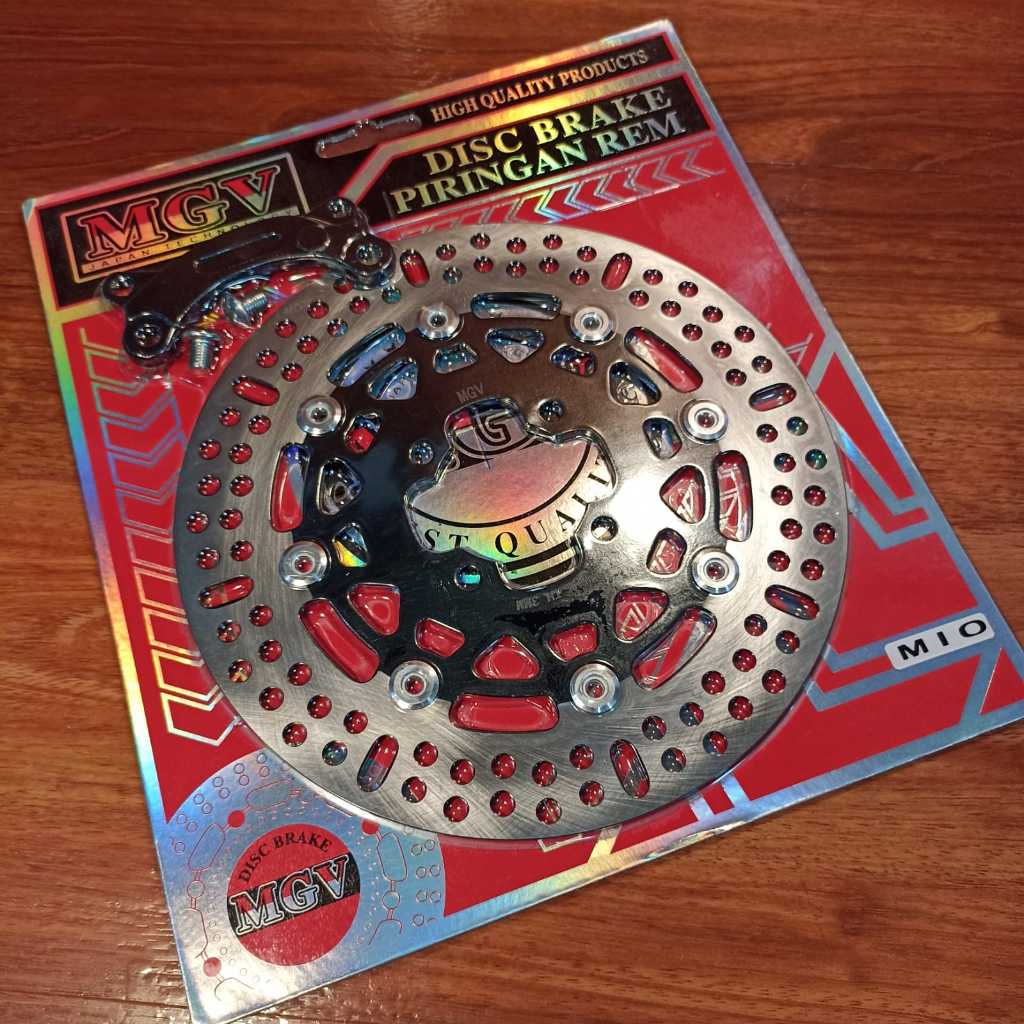 PIRINGAN CAKRAM DEPAN MGV 260MM MIO SPORTY/MIO SOUL KARBU SET BREKET