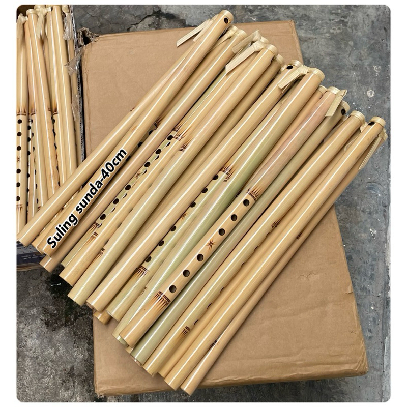 Seruling bambu dangdut suling sunda 6 Lubang suling Tradisional