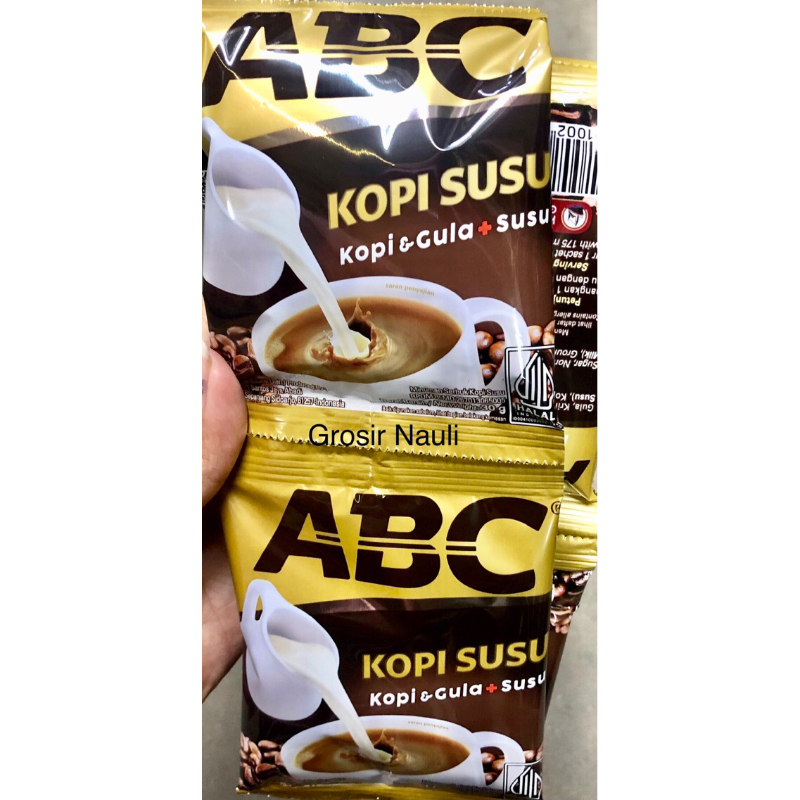 

Kopi ABC Susu Gula sachet 31 gram 1 RENCENG ( ISI 10)